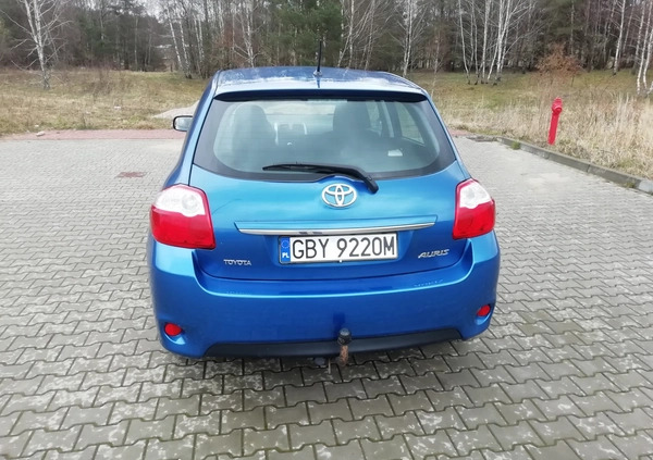 Toyota Auris cena 16667 przebieg: 225000, rok produkcji 2010 z Miastko małe 529